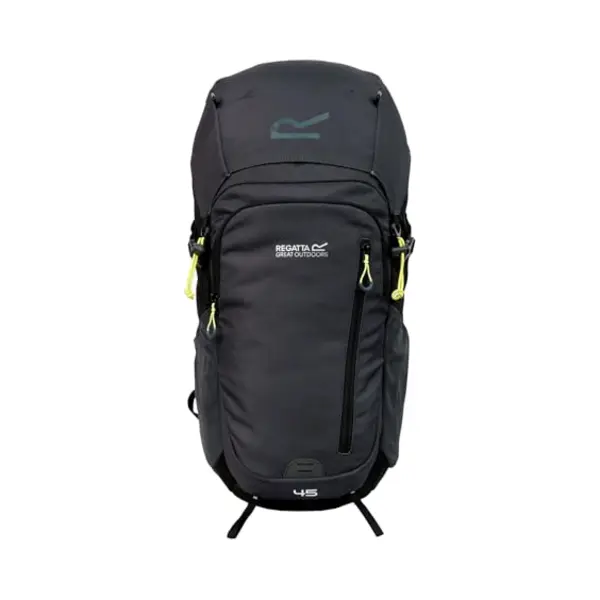 Regatta Herren Highton V2 45L Backpack Rucksäcke, Black/Sealgr, 45 Litres thumbnail