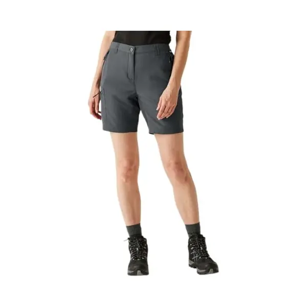 Regatta Damen Chaska Shorts Iii, Grau, 42 thumbnail