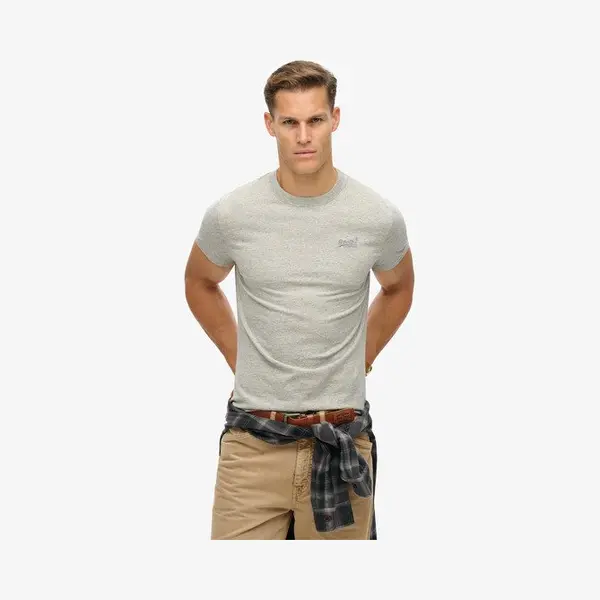 Superdry - Essential T-shirt Van Biologisch Katoen Met Logo - Heren - T-shirts thumbnail