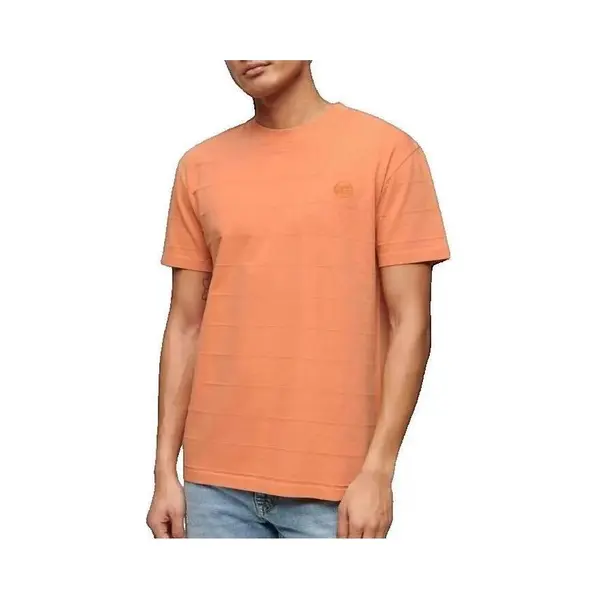 T-shirt Korte Mouw Superdry T-shirt Vintage Texture Manches Courtes Orange thumbnail