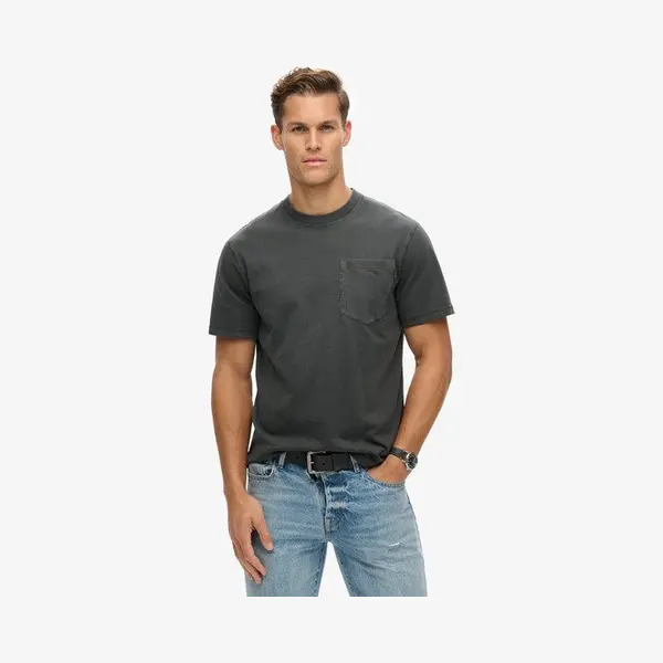 T-Shirt Mit Tasche Und Kontrastnähten Superdry thumbnail