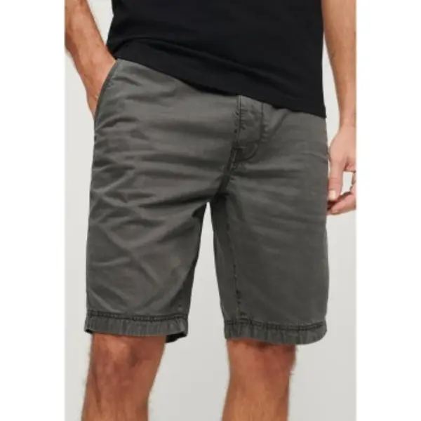 Superdry For Man. M7110397A Officer Grey Chino Shorts (28), Casual, Cotton thumbnail