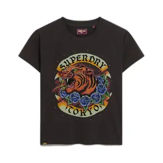Superdry T-Shirt T-shirt Tattoo Rhinestone
