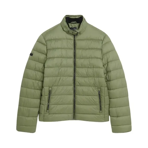 Superdry Herren Leichte Steppjacke Ölgrün Xxl thumbnail