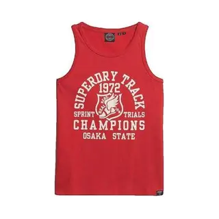 Superdry Tank Top Débardeur Track Field Athletic Graphic