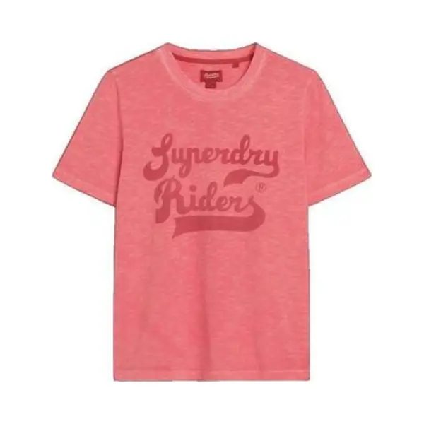 Superdry T-Shirt T-shirt Archive Kiss Print Manches Courtes thumbnail