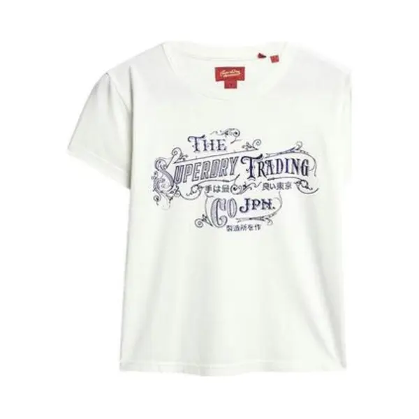 Superdry T-Shirt T-shirt Ajusté Métallisé Femme thumbnail