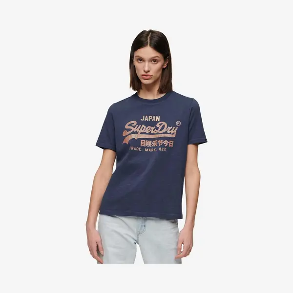T-Shirt Superdry Metallic Vl thumbnail