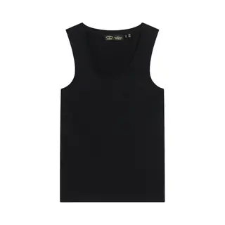 Superdry Damen Tanktop Mit Weitem Rundhalsausschnitt Schwarz 38