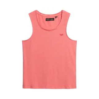 Superdry, Damen, Shirts, Tanktop Mit Ausschnitt, Damen, Rosa, (L)