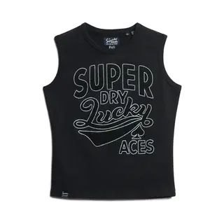 Top Superdry Débardeur Retro Slim Femme