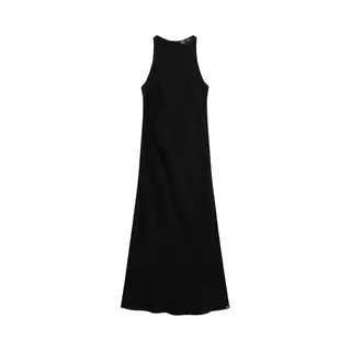 Superdry Maxikleider Robe Satin Racer Sans Manches