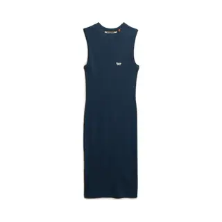 Eng Anliegendes, Halblanges, Geripptes Kleid, Damen Superdry