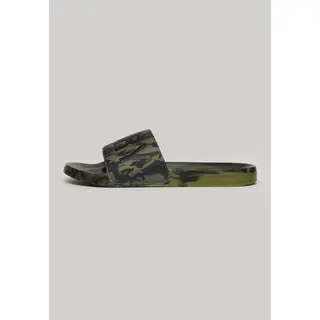 Pool-Slides Mit Camouflage-Muster Superdry