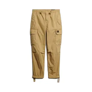 Superdry, Herren, Hosen, Weit Geschnittene Parachute Hose, Beige, (W29/L32)