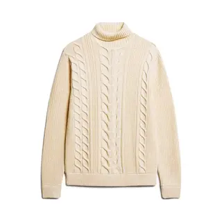 Rollkragenpullover Mit Zopfmuster Superdry Merchant Store
