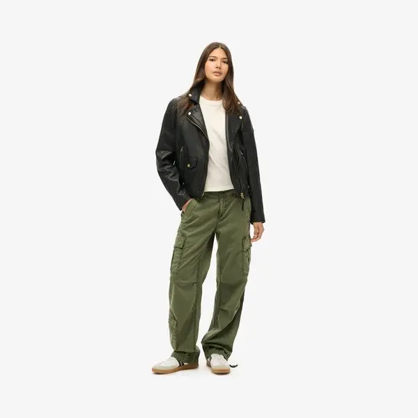 Superdry Cargo Broek Met Recht Model En Lage Taille thumbnail