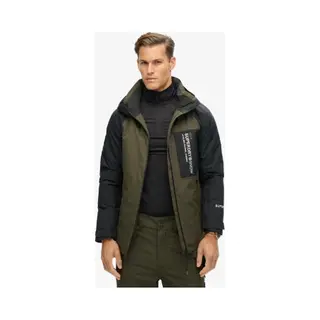 Superdry For Man. MS110179A Ski Jacket Freestyle Core Green (Xl), Sport, Snow, Recycled Polister, Sustainable