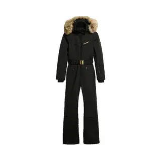 Superdry Overalls Combinaison De Ski Coupe Slim Avec Capuche Amovible