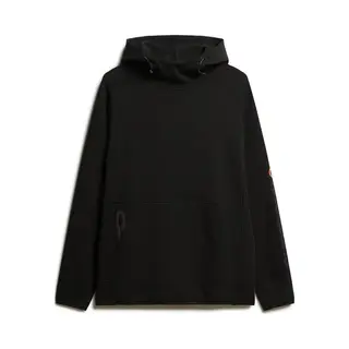 Superdry Herren Lockeres Tech Hoodie Mit Logo Schwarz Xl