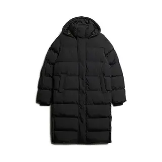 Long Hooded Down Jacket Superdry