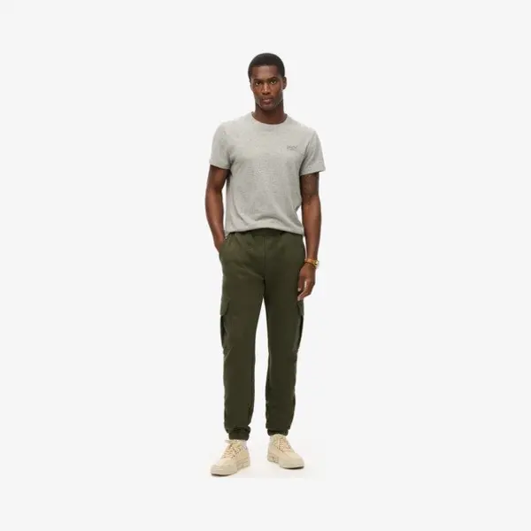 Superdry, Herren, Hosen, Utility Sport Jogginghose, Grün, Braun, (S) thumbnail