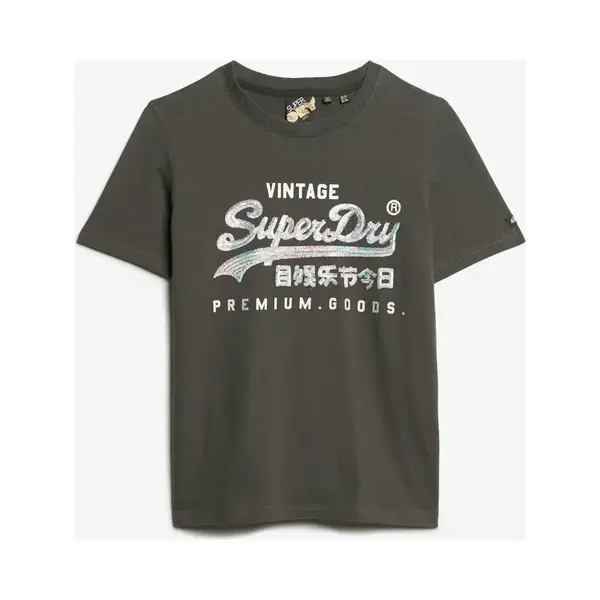 Superdry - Versierd Vl Graphic T-shirt - Dames - T-shirts thumbnail