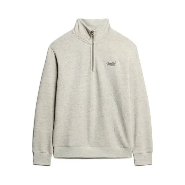 Sweatshirt Mit Reißverschlusskragen Superdry Essential Logo Henley thumbnail