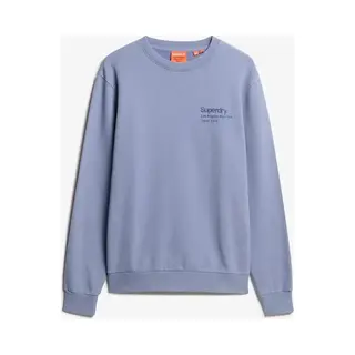 Superdry, Herren, Pullover, Core City Sweatshirt Mit Rundhalsausschnitt Und Logo, Blau, (Xl)