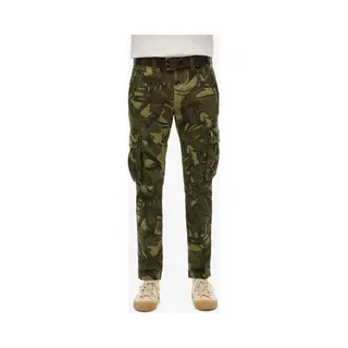 Superdry Herren Core Cargo Hose Konturiertes Tarnmuster 34/32