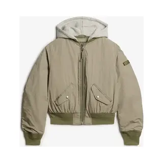 Superdry - MA1-bomberjack Met Capuchon - Dames - Buitenjassen