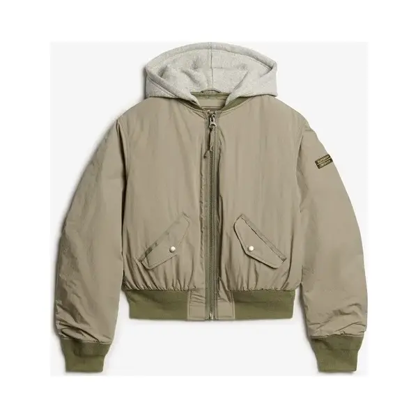 Superdry - MA1-bomberjack Met Capuchon - Dames - Buitenjassen thumbnail