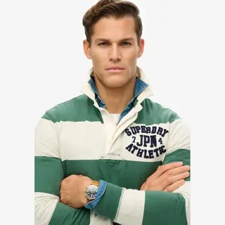 Langärmeliges Polo-Shirt Superdry Vintage Athletic