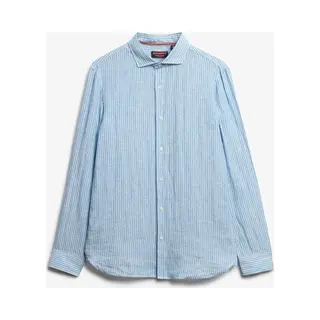 Superdry Vacation Linen Long Sleeve Shirt L