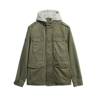 Superdry - Rookie Field Jack Met Capuchon - Heren - Buitenjassen