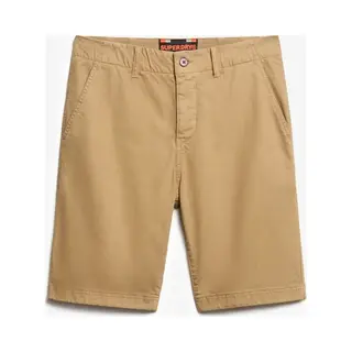 Superdry, Herren, Shorts, Vintage International Chinoshorts, Beige, Braun, (28)