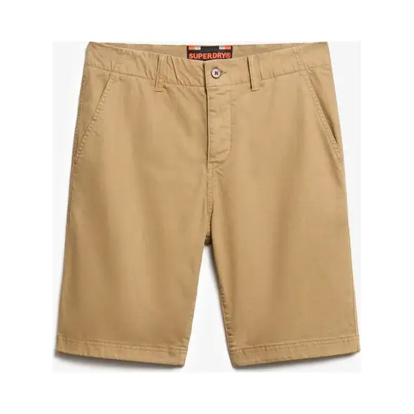 Superdry, Herren, Shorts, Vintage International Chinoshorts, Beige, Braun, (28) thumbnail
