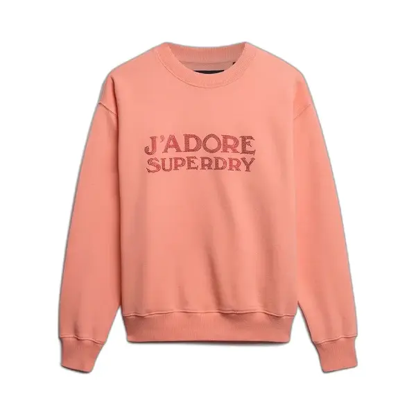 Superdry, Damen, Pullover, Lockeres Sport Luxe Sweatshirt Mit Rundhalsausschnitt, (12XL) thumbnail