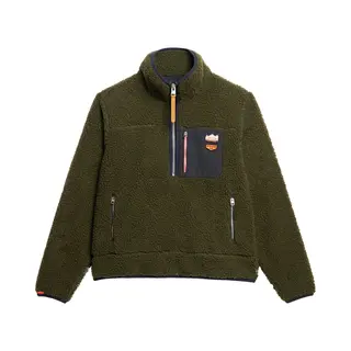 Superdry & Co Trui Marine / Groen / Oranje
