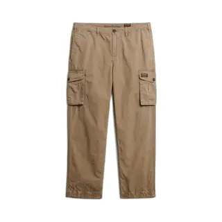 Superdry, Herren, Hosen, Leichte Parachute Cargohose, Braun, (W33/L32)