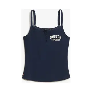 Knopf-Top Mit Muster Für Frauen Superdry Athletic Essentials
