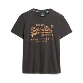 T-Shirt Mit Fantasievollem Logo Für Frauen Superdry Vintage