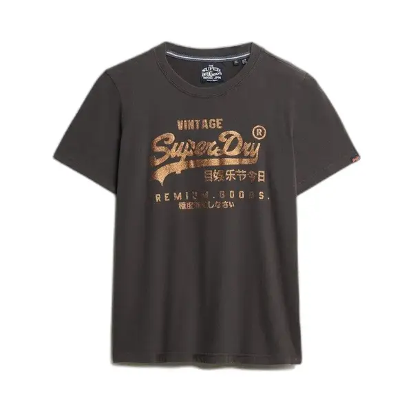 Superdry & Co Shirt Donkergrijs / Oudroze thumbnail