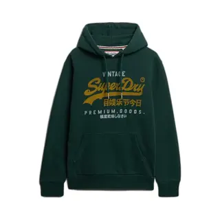Superdry Herren Vintage Duo Classic Hoodie, Enamel Green, Xxl