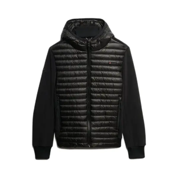 Superdry Steppjacke »Hood Storm Fleece Hybrid Jkt« Mit Kapuze thumbnail