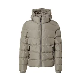 Superdry Für Herren. M5011905A Sport-Pufferjacke Mit Kapuze (3XL), Lässig, Grün, Polyester
