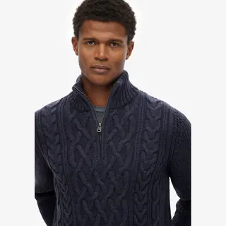 Drehrad-Pullover Mit Stehkragen Superdry Jacob
