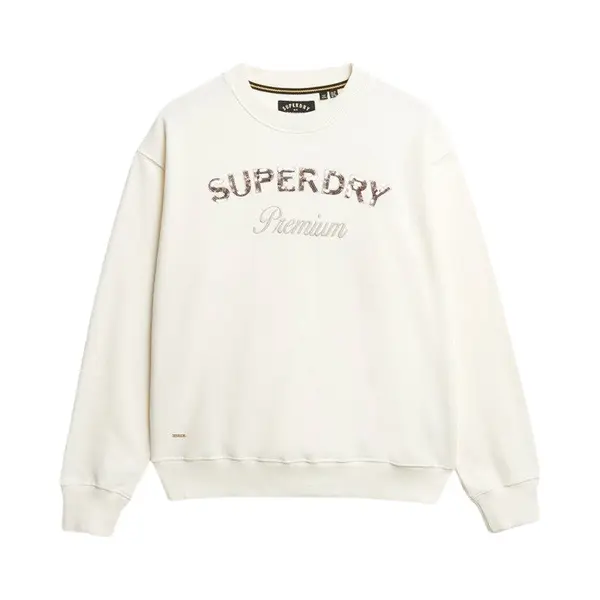 Superdry Premium Design Loose Crew Sweater Dames - Maat 16 thumbnail