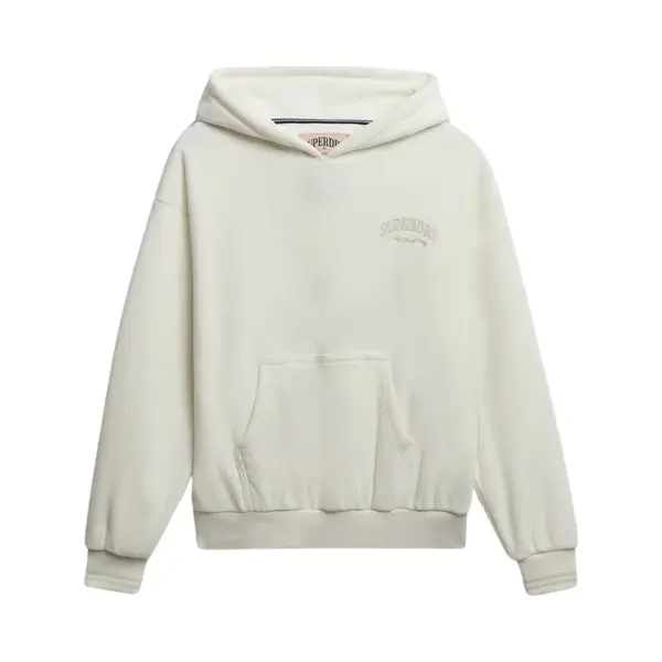 Damen Hoodie Aus Velours Superdry Country Club Relax thumbnail