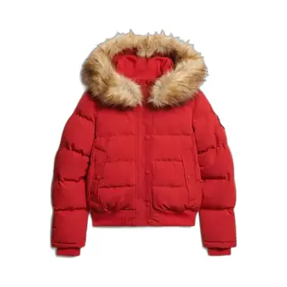 Superdry - Everest Hooded Bomber Jas - Dames - Gewatteerde Jassen
